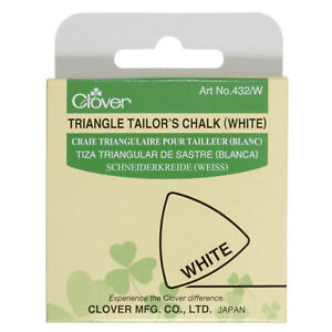 Triangle Tailors Chalk (White) – Clover Needlecraft, Inc.