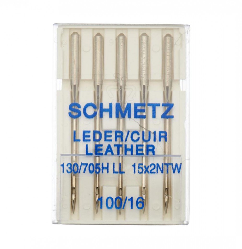 Pfaff Sewing Machine Needles with Leather Point for stitching suede and  leather
